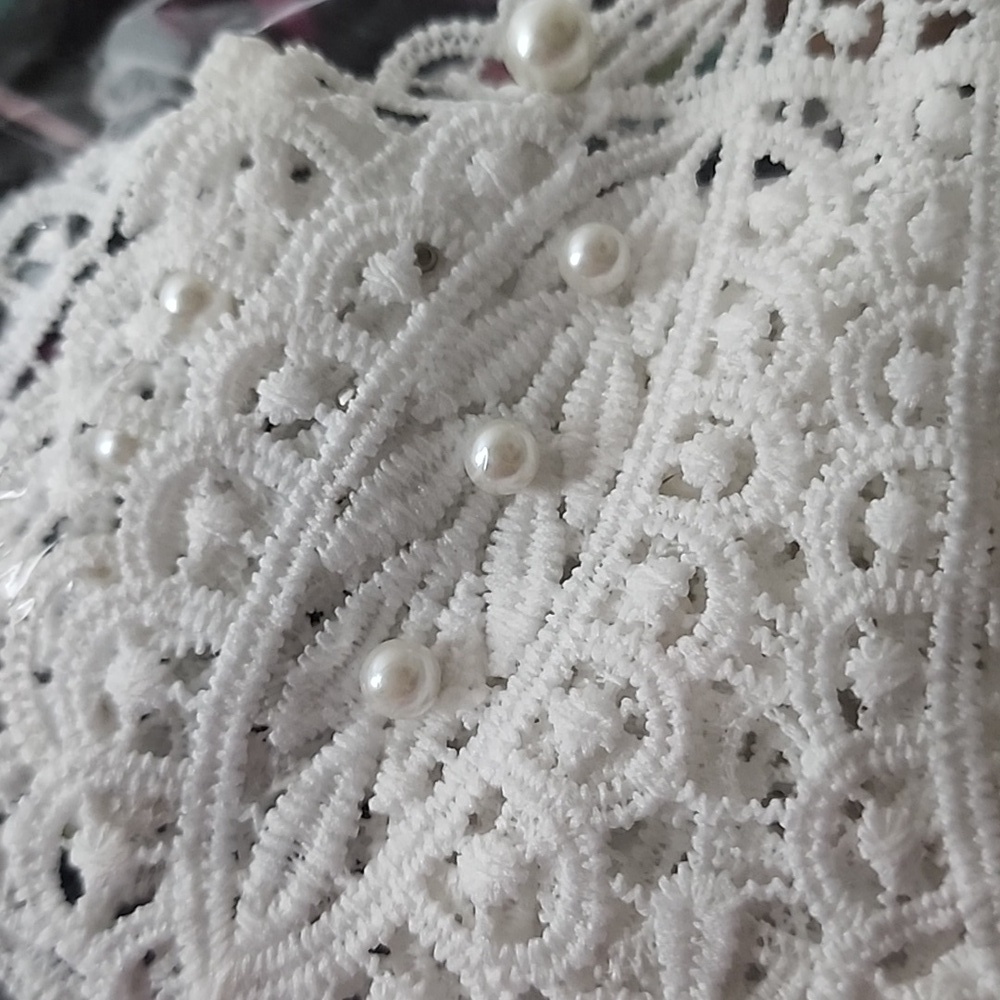 DETACHABLE LACE COLLAR DRESS UP ANY DRESS OR SWEATER DETACHABLE - Picture 7 of 7